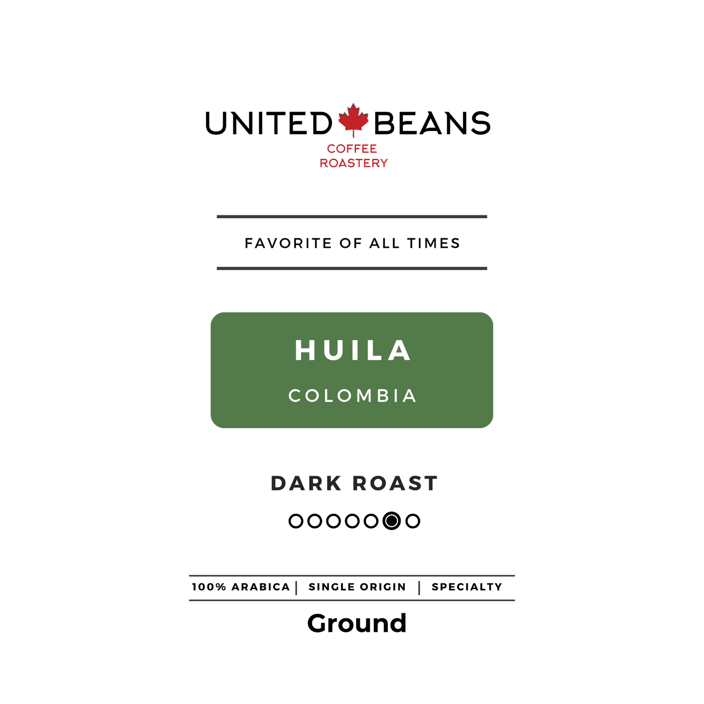 Huila Colombia | Ground Dark