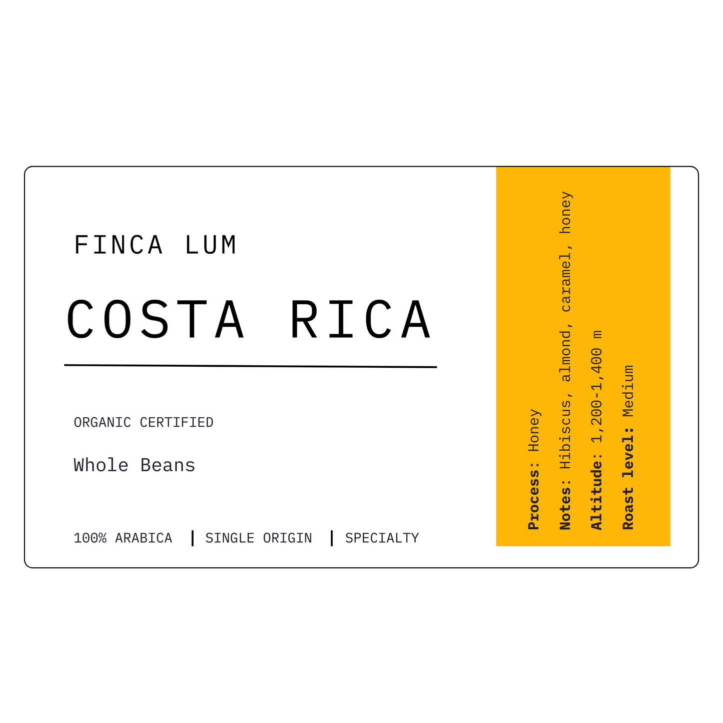 <img src="costa-rica-coffee-pour-over.png" alt="Brewed cup of Costa Rica medium roast coffee with floral and caramel notes">
