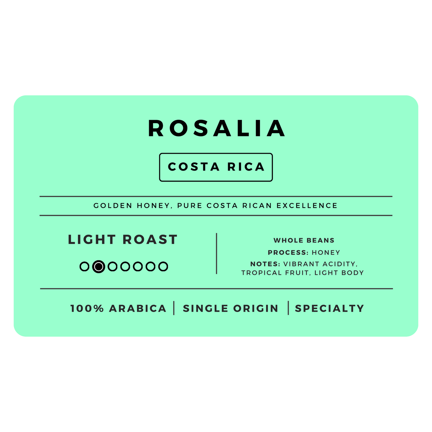 La Rosalia Costa Rica | Light - United Beans