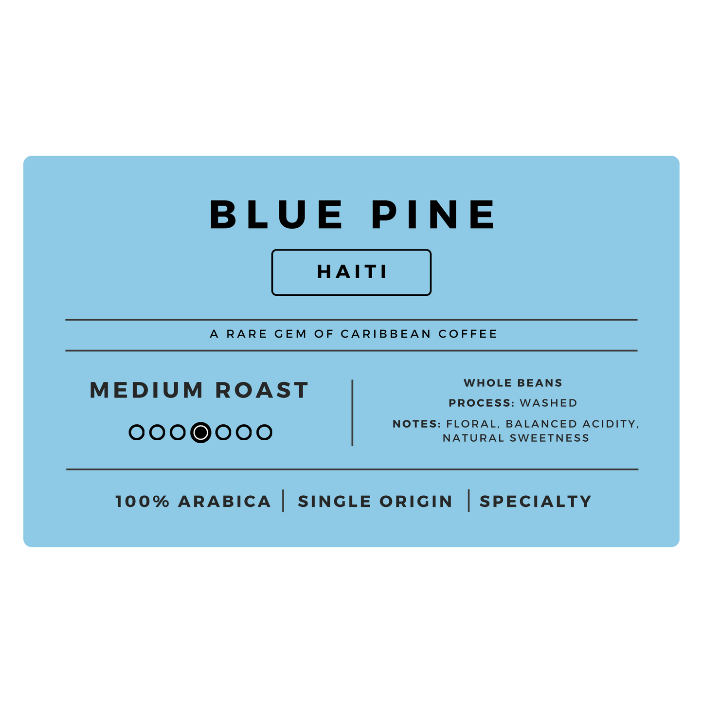 Blue Pine Haiti | Medium - United Beans