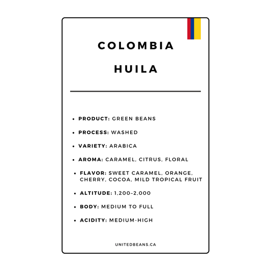 Green Beans | Latin American Sampler - United Beans specialty coffee beans in Canada