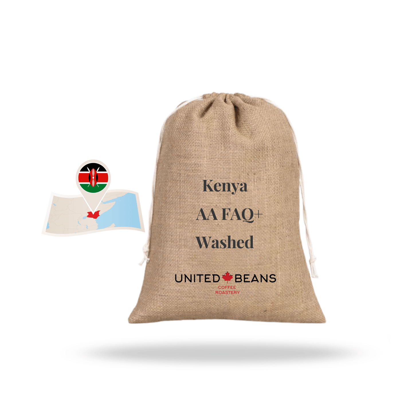 Kenya AA Plus Green Coffee Beans - United Beans specialty coffee beans in Canada