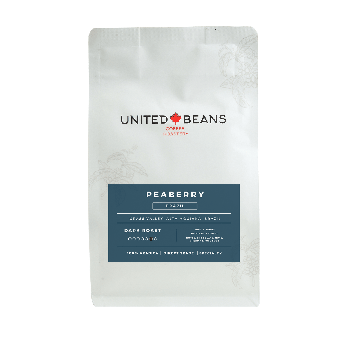 Peaberry Brazil - Dark Roast