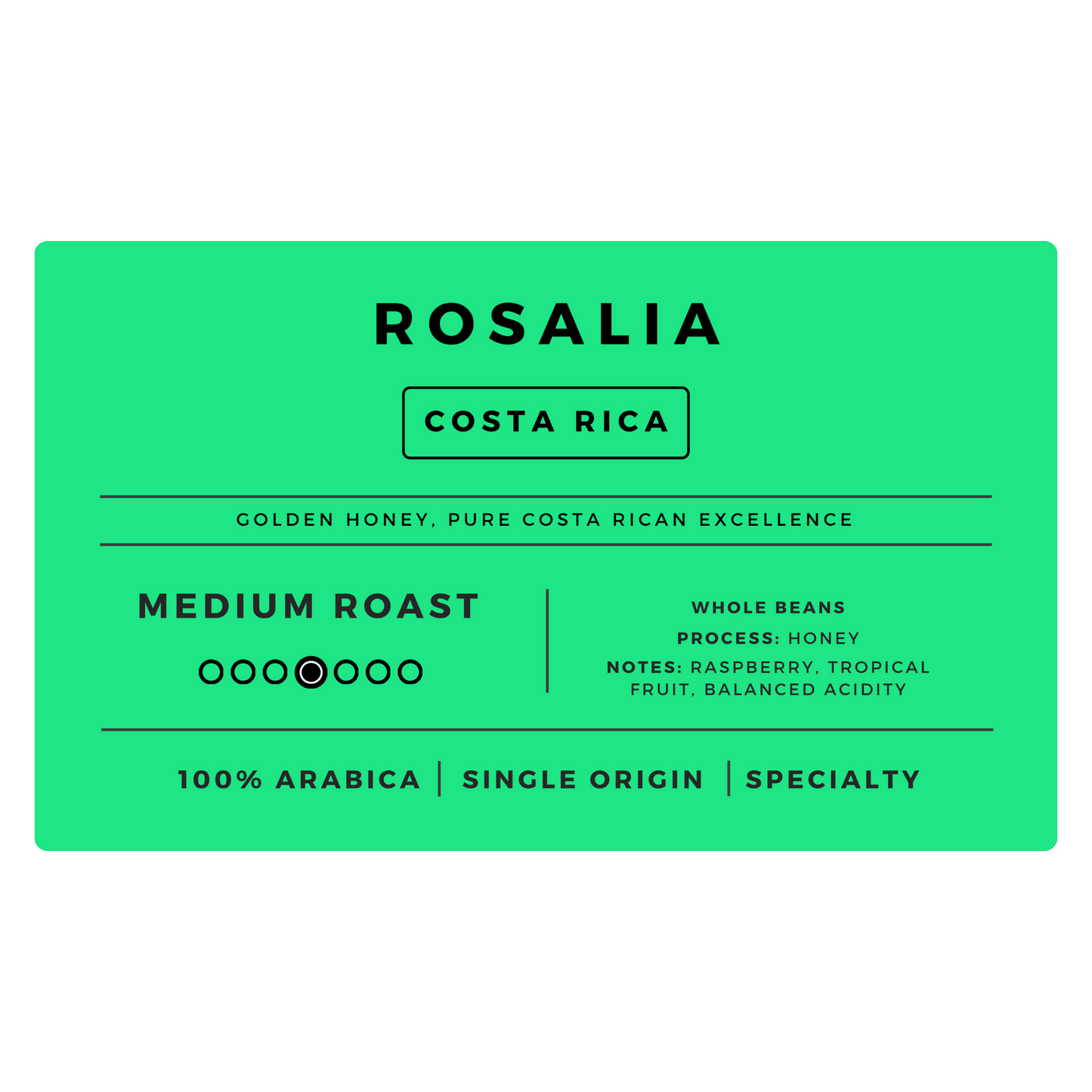 La Rosalia Costa Rica | Medium - United Beans