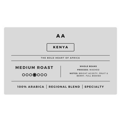 Kenya AA FAQ+ | Medium - United Beans