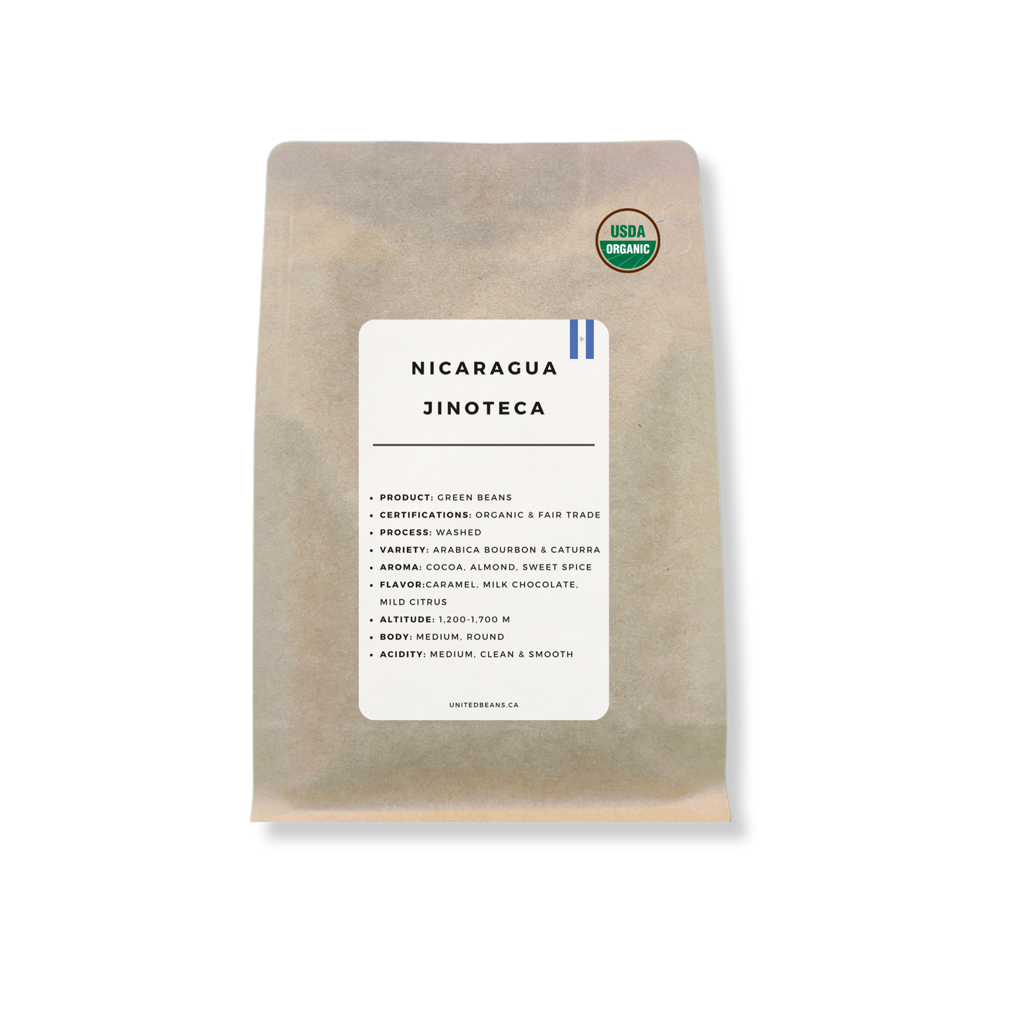Green Coffee Beans | Nicaragua Jinotega FTO