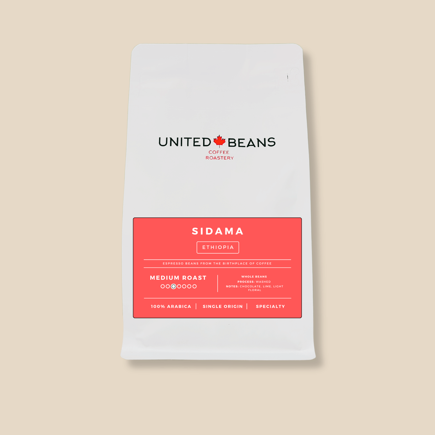 Ethiopia Sidama G1 Washed — Medium Roast