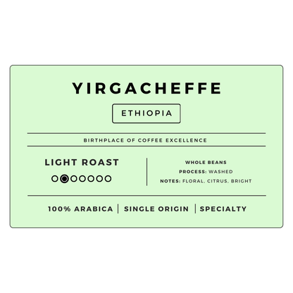 Yirgacheffe Ethiopia | Light