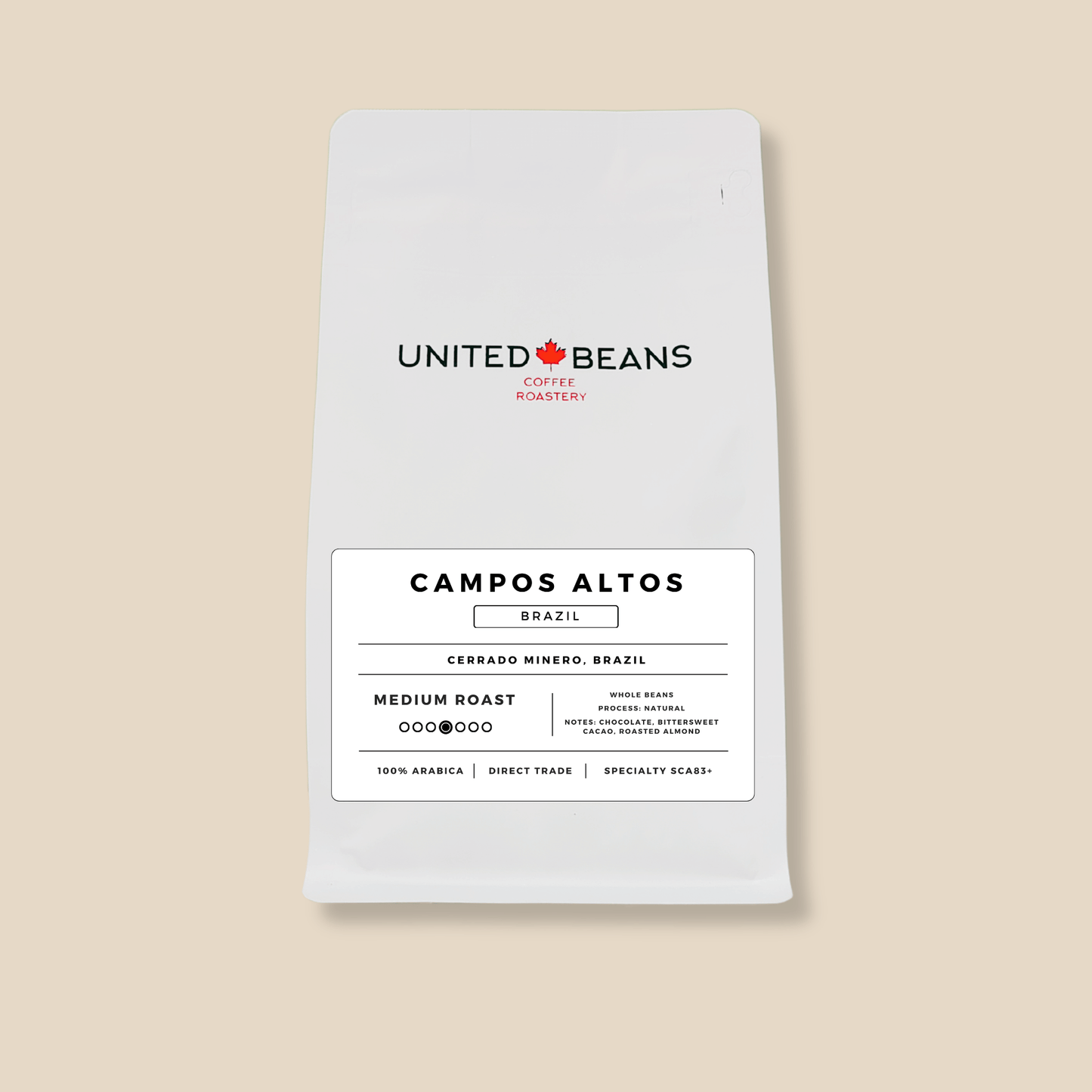 Campos Altos Brazil | Medium Roast - United Beans specialty coffee beans in Canada