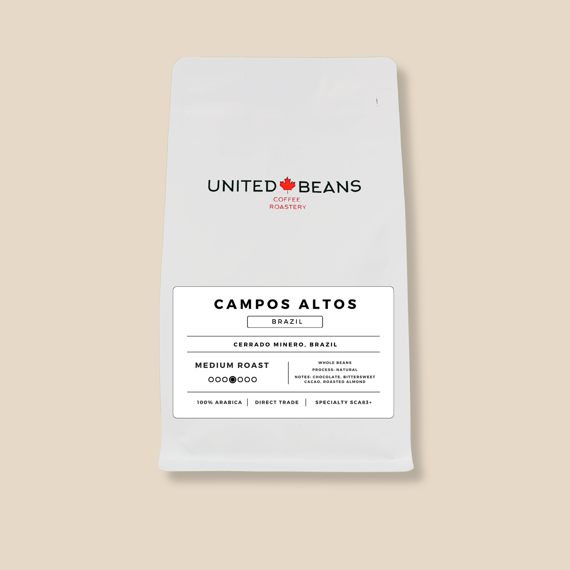 Campos Altos Brazil | Medium Roast - United Beans specialty coffee beans in Canada