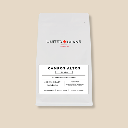 Campos Altos Brazil | Medium Roast - United Beans specialty coffee beans in Canada