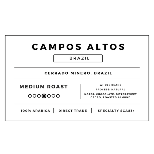 Campos Altos Brazil | Medium Roast - United Beans specialty coffee beans in Canada