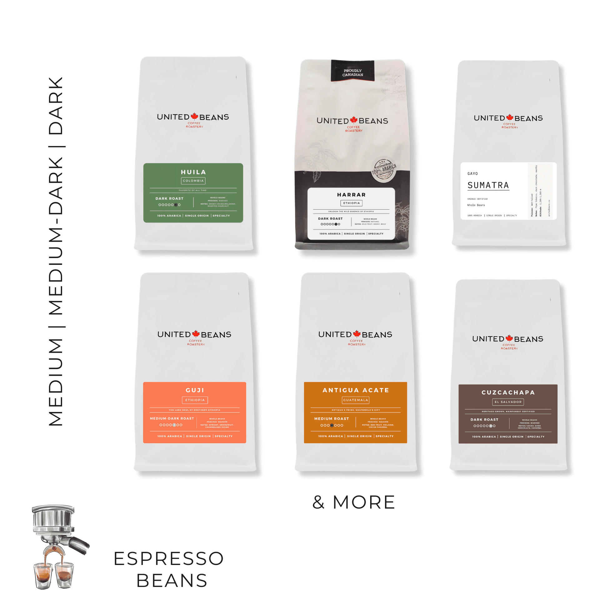 Coffee Subscription - Roaster Curated - United Beans specialty coffee beans in Canada