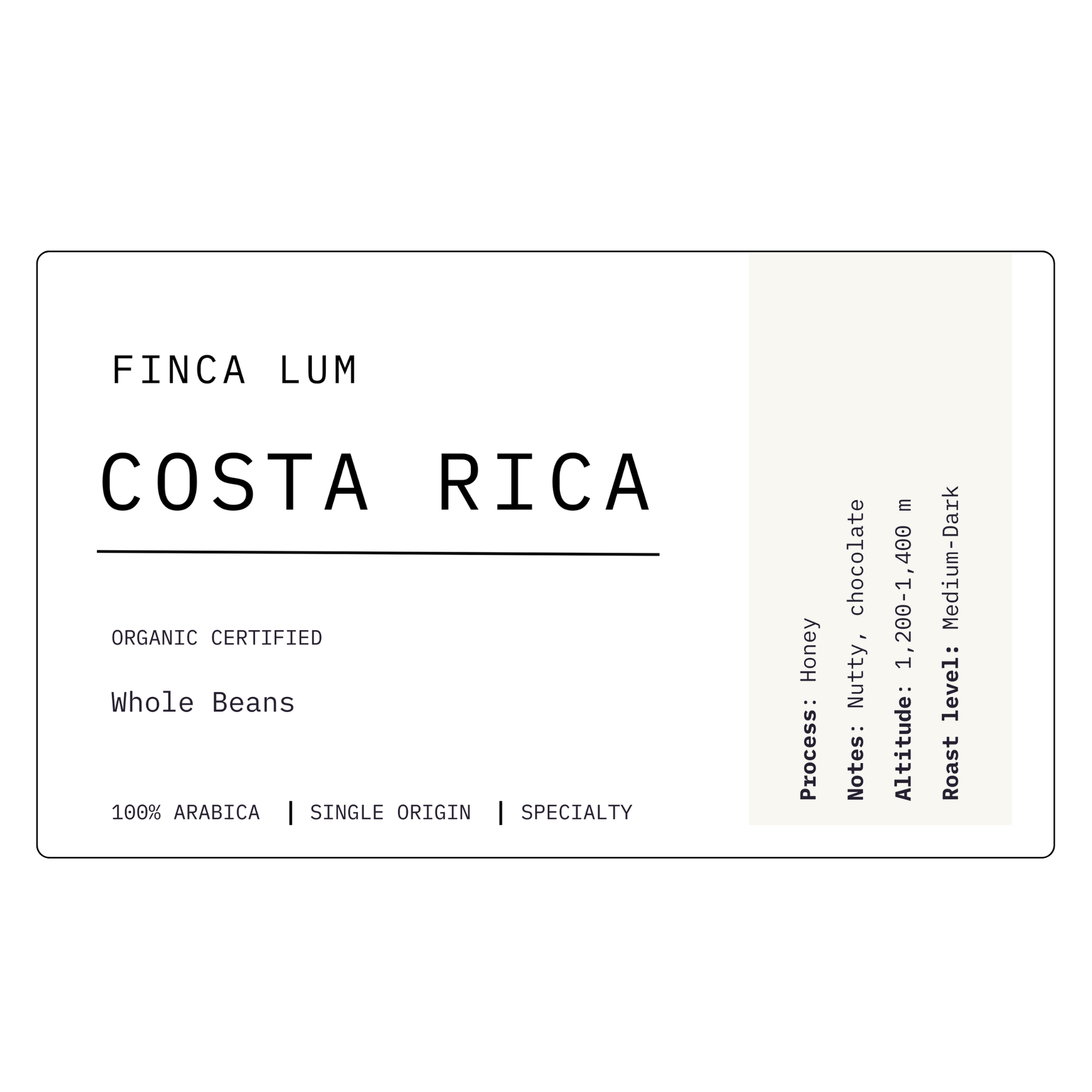 Coffee Whole Beans | 1 kg - United Beans specialty coffee beans in Canada