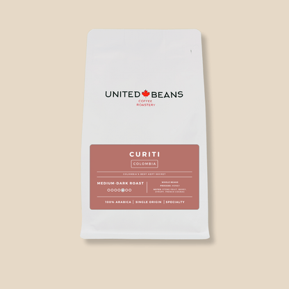 Colombia Curiti Honey | Medium - Dark - United Beans specialty coffee beans in Canada