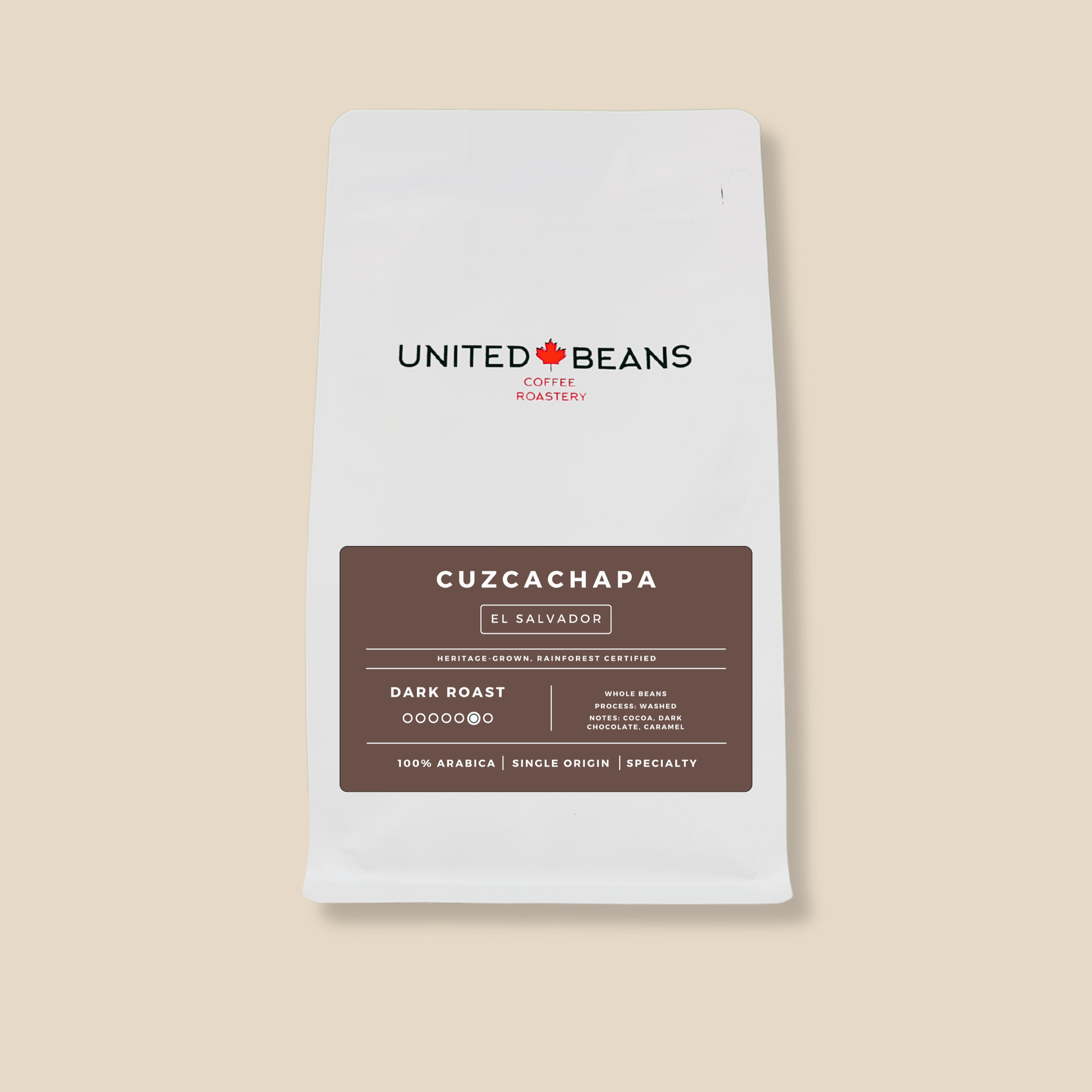 El Salvador Cuzcachapa | Dark - United Beans specialty coffee beans in Canada