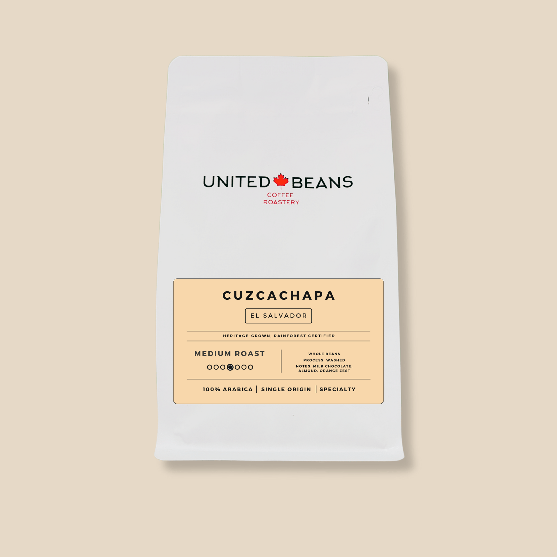 El Salvador Cuzcachapa | Medium - United Beans specialty coffee beans in Canada