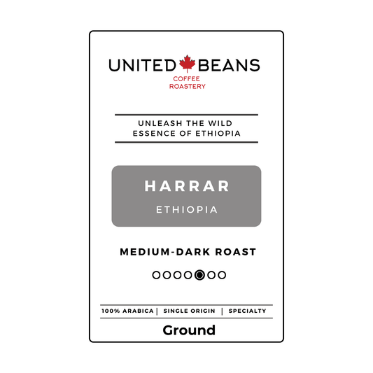 Ethiopian Harrar | Ground - United Beans specialty coffee beans in Canada