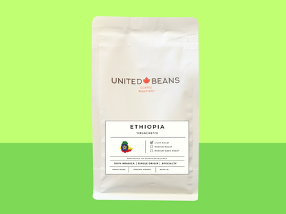 Light Roast | Whole Beans | Ethiopian Yirgacheffe