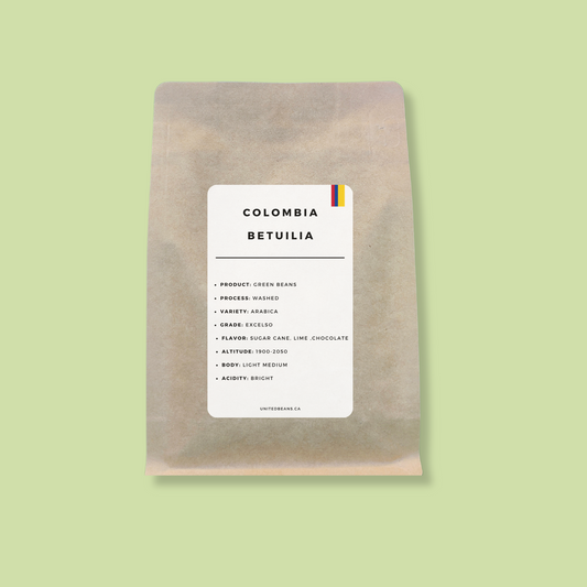 Green Coffee Beans | Colombia Betulia