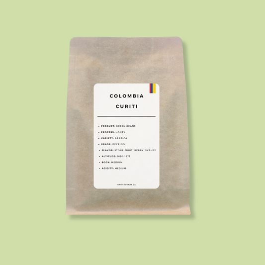 Green Coffee Beans | Colombia Curiti Honey