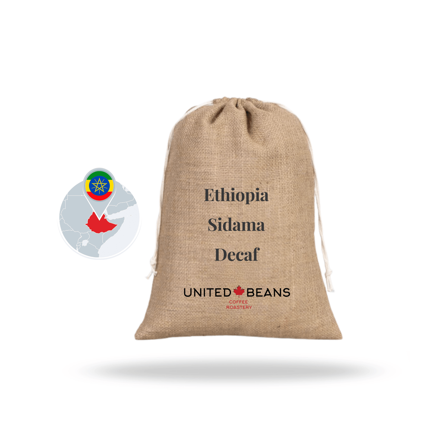 Green Coffee Beans | Ethiopia Sidama Decaf - United Beans specialty coffee beans in Canada