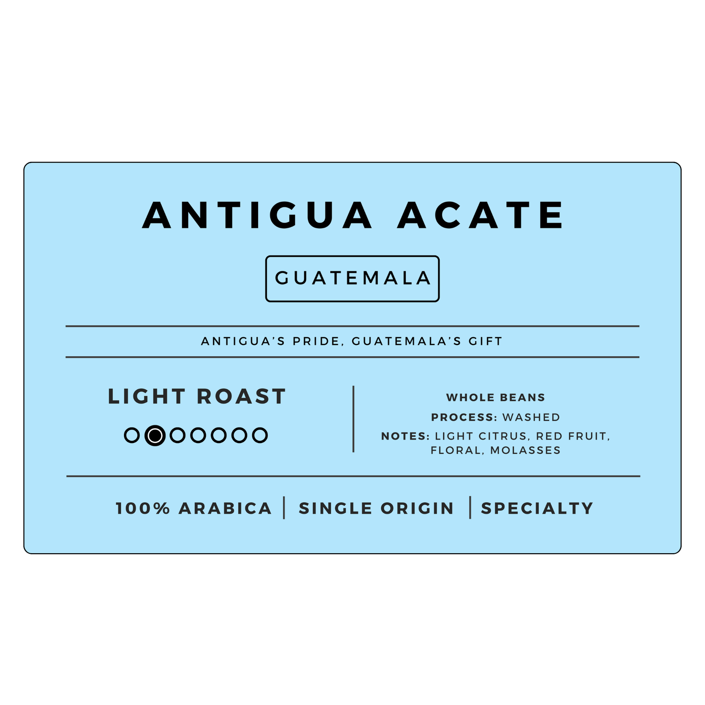 Guatemala Antigua | Light Roast - United Beans specialty coffee beans in Canada