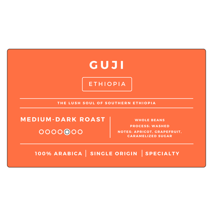 Guji Ethiopia | Medium - Dark Roast - United Beans specialty coffee beans in Canada