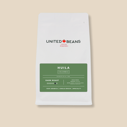 Huila Colombia | Dark - United Beans specialty coffee beans in Canada