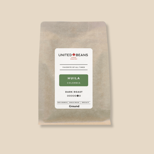 Huila Colombia | Ground Dark - United Beans specialty coffee beans in Canada