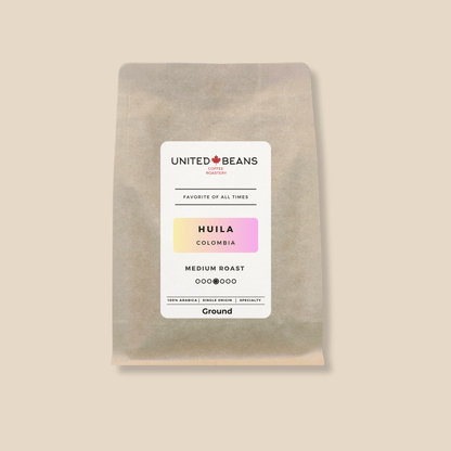 Huila Colombia | Ground Medium - United Beans specialty coffee beans in Canada