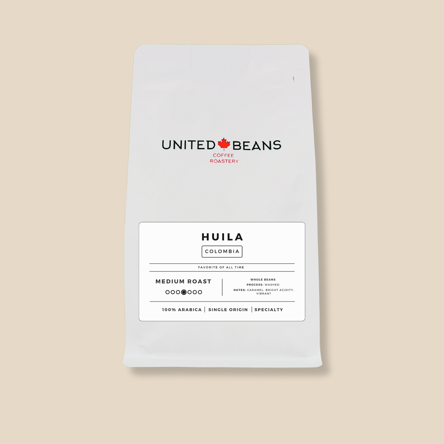 Huila Colombia | Medium - United Beans specialty coffee beans in Canada