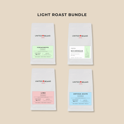 Light Roast Coffee Bundle | 4 bags - United Beans specialty coffee beans in Canada