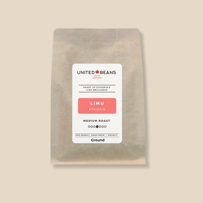Limu Ethiopia | Ground Medium - United Beans specialty coffee beans in Canada