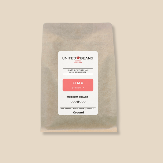 Limu Ethiopia | Ground Medium - United Beans specialty coffee beans in Canada