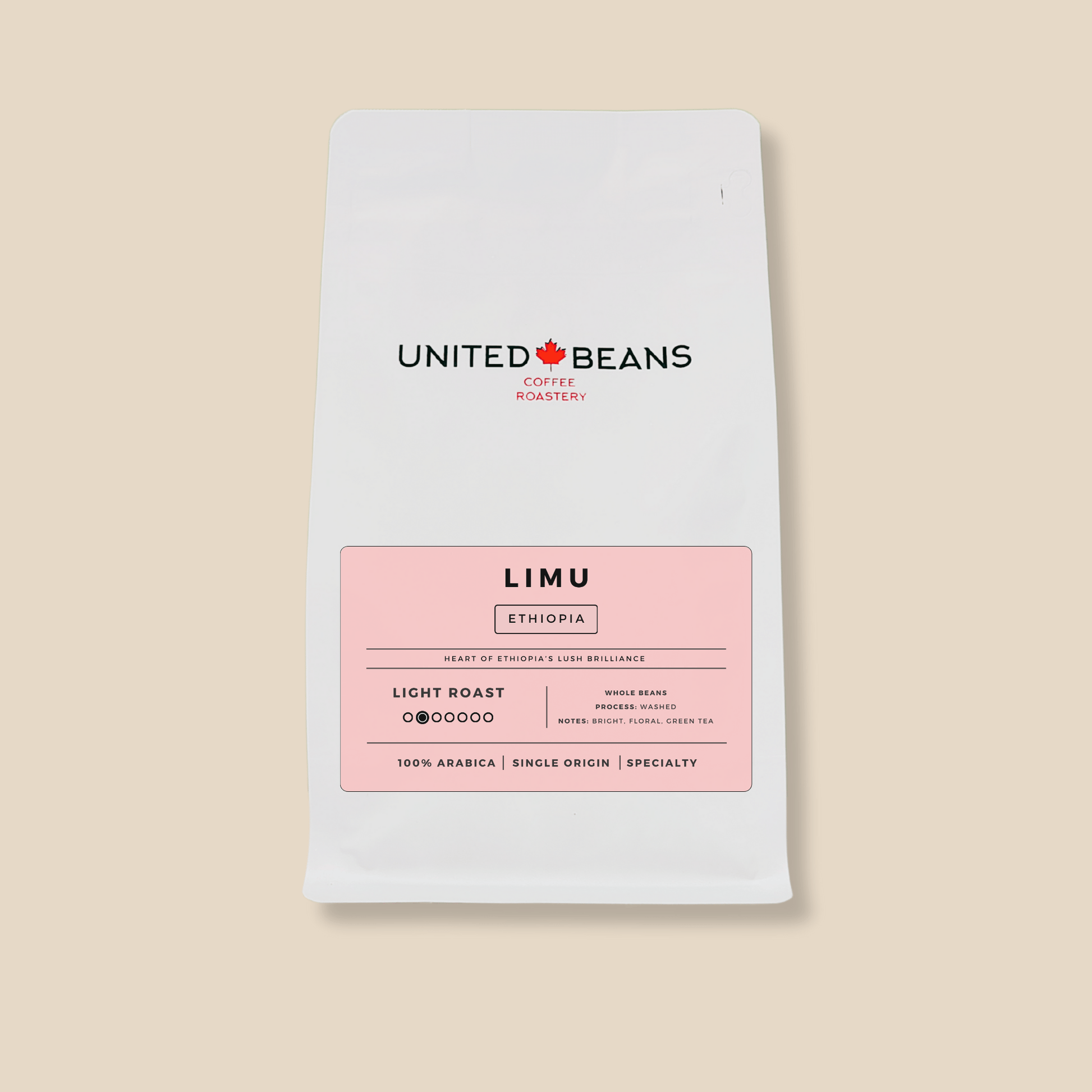 Limu Ethiopia | Light Roast - United Beans specialty coffee beans in Canada