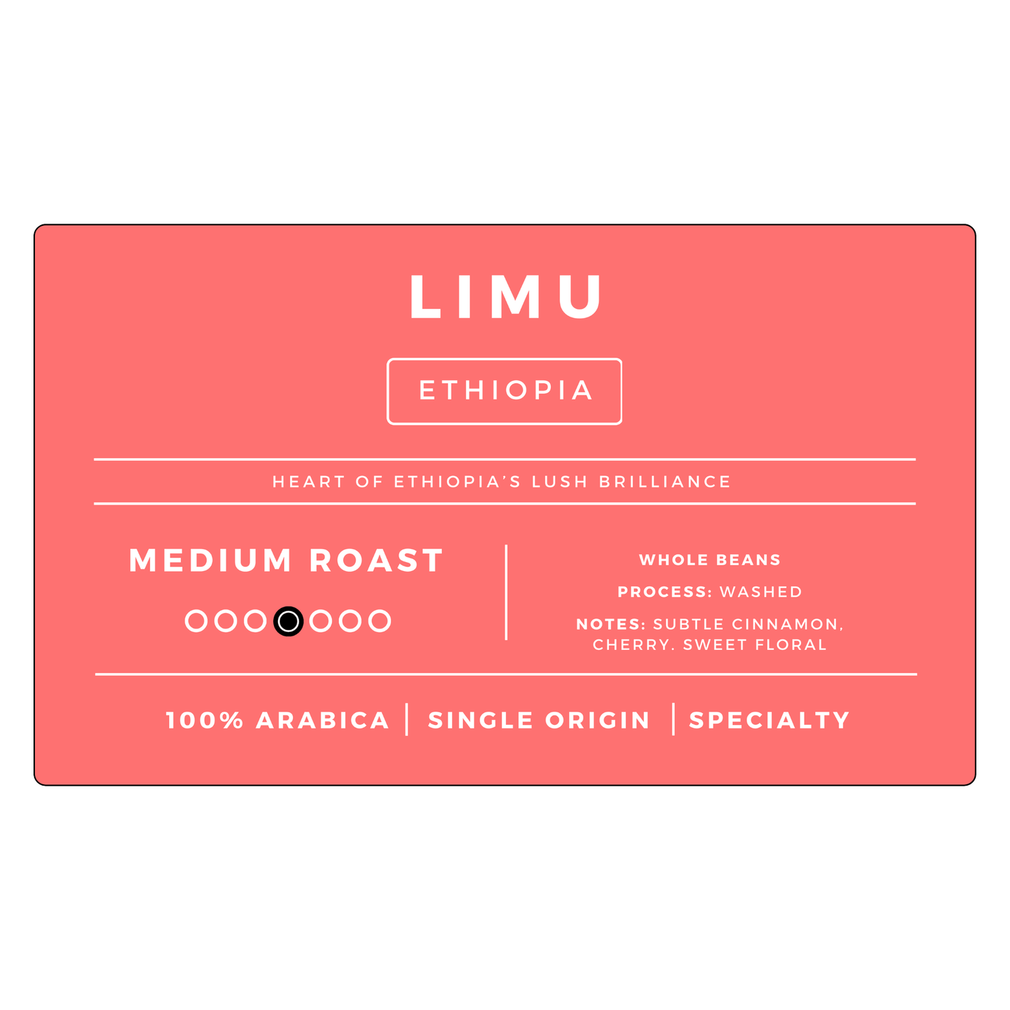 Limu Ethiopia | Medium Roast - United Beans specialty coffee beans in Canada