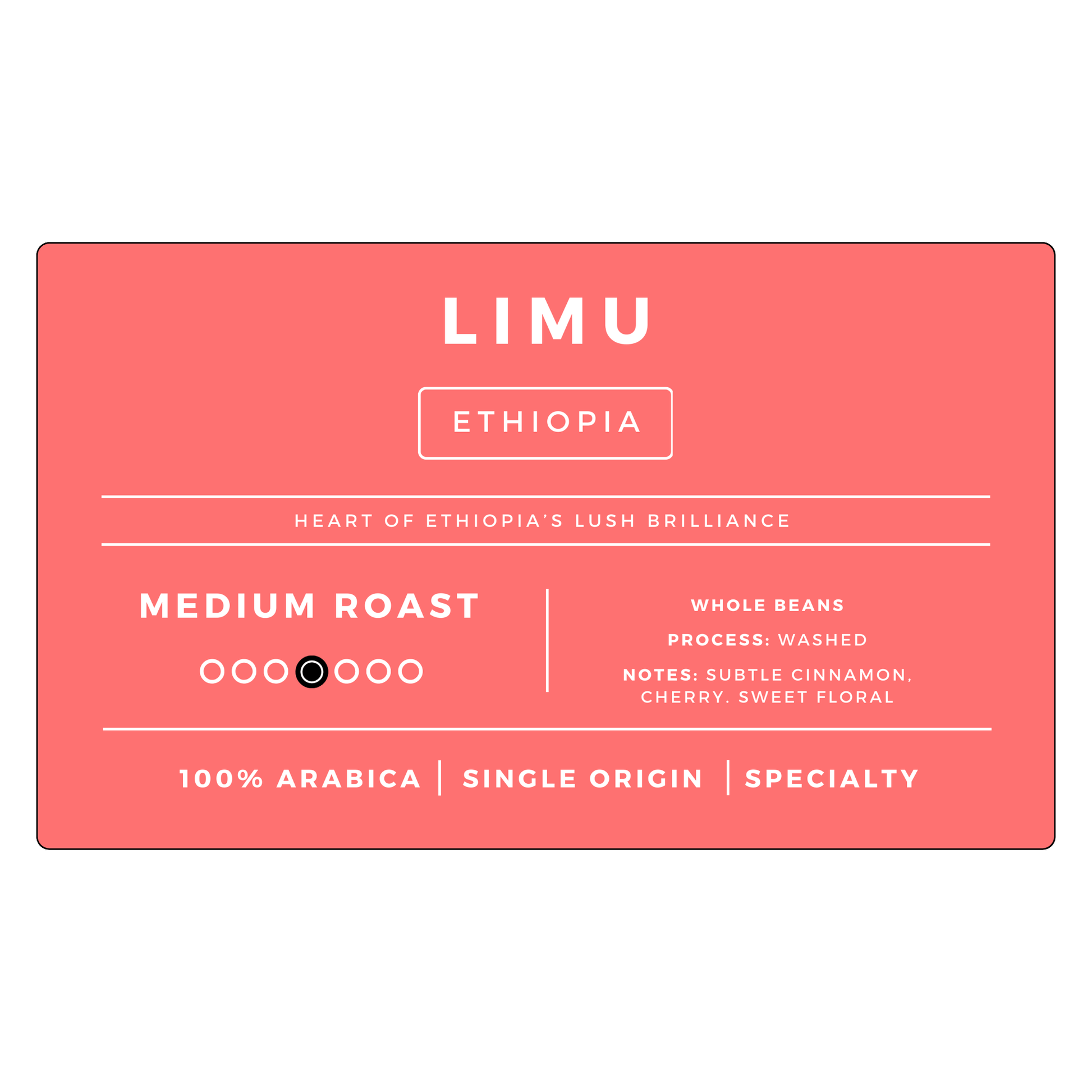 Limu Ethiopia | Medium Roast - United Beans specialty coffee beans in Canada