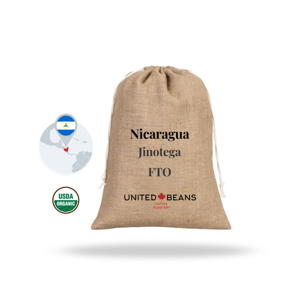 Nicaragua Jinotega FTO Green Coffee Beans - United Beans specialty coffee beans in Canada