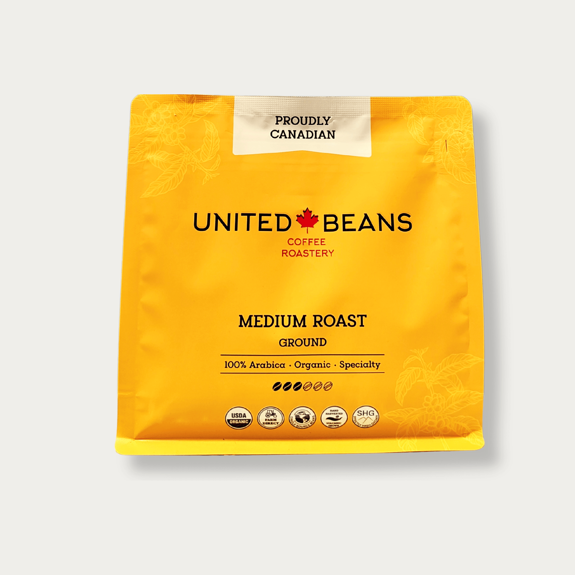 Nicaraguan Medium| Ground - United Beans specialty coffee beans in Canada