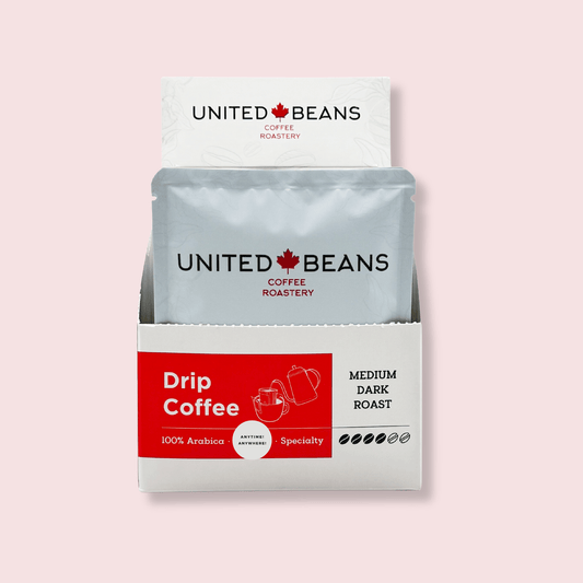 Pour Over Coffee Box | Med - Dark - United Beans specialty coffee beans in Canada