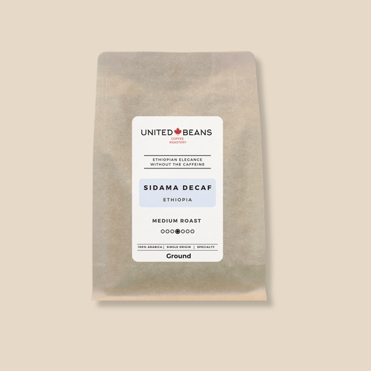 Sidama Decaf | Ground - United Beans specialty coffee beans in Canada