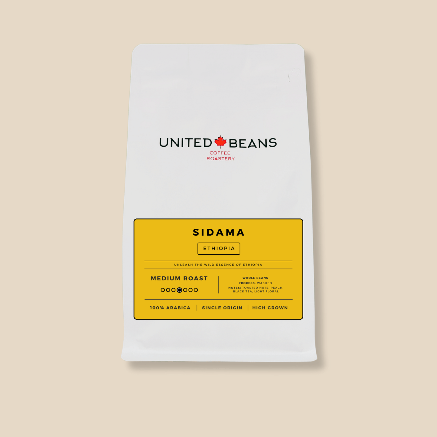 Sidama Ethiopia | Medium Roast - United Beans specialty coffee beans in Canada