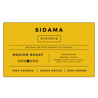 Sidama Ethiopia | Medium Roast - United Beans specialty coffee beans in Canada