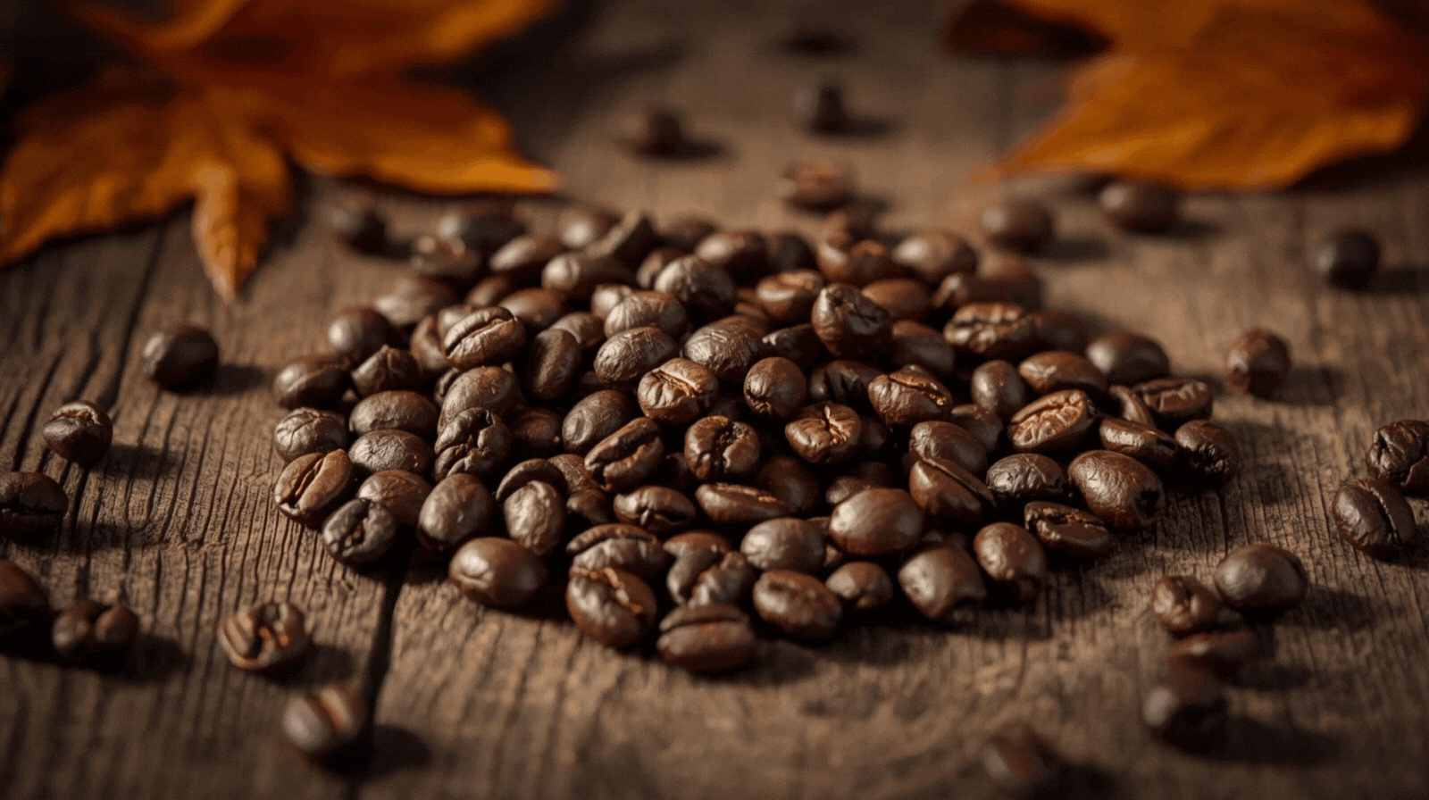 specialty coffee beans presented with a message that coffee beans are specialty arabica