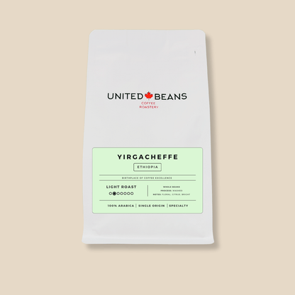 Yirgacheffe Ethiopia | Light - United Beans specialty coffee beans in Canada